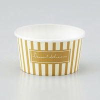 菓子容器 ND-65FCL(40H) モカ 伊藤景パック　2000枚(100枚×20) 9139348　伊藤景パック産業（直送品）