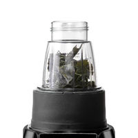 三栄コーポレーション 調理器具 マルチシェフ MC-121DMBL ミルブレンダー 1.2L スモールミルカップ付き ブラック 1台