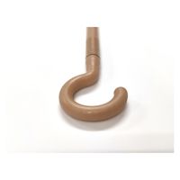 ニッサチェイン つぎつぎS字フック 3本つなぎ ライトブラウン A-406 1セット(5個)（直送品）