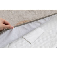 アイリスオーヤマ 敷きパッド シングル 丸洗いOK 布団カバー 寝具カバー 透湿 防水 シーツ マットレスカバー FLS-TCST-S ベージュ 1枚