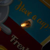 アントレックス bcl LED ティンサイン BAR COFFEE 幅300×高さ350mm 4992831250241 1個（直送品）