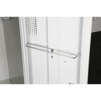 【車上渡し】アール・エフ・ヤマカワ スタンダードロッカー 12人用 シリンダー錠 マットブラック TLK-S12-MB 1台（直送品）