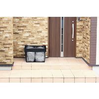 グリーンライフ 折りたたみダストボックス ODB-100(BK) 1台