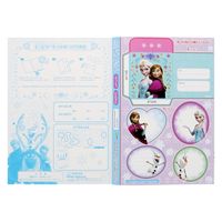 サンスター文具 B5ぬりえ DC アナと雪の女王 4630044A 1セット(10冊)（直送品）