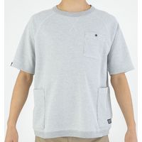 GLADIATOR G-437 ５ポケット 半袖ワッフルＴシャツ 5L グレー コーコス信岡 1着（直送品）