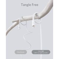 Anker Lightningケーブル 0.9m シリコン USB（C）[オス] - ライトニング[オス] ホワイト 1本