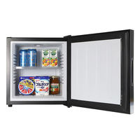 A-Stage 1ドア冷蔵庫 20L ミラーガラス (ペルチェ式：ブラック) PR01A-20MG 1台（直送品）