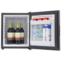 A-Stage 1ドア冷蔵庫 32L ミラーガラス (ペルチェ式：ブラック) PR02A-32MG 1台（直送品）