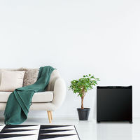 A-Stage 1ドア冷蔵庫 46L ブラック RF01A-46BK 1台（直送品）