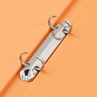 リヒトラブ リングファイル A4タテ 背幅27mm 橙 F867U-4 1セット（10冊入）