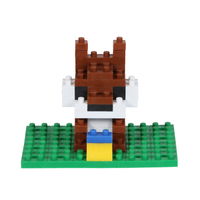 イワコー イワコーブロックス 消しゴム リス ERGLB309 1セット(1個×3)