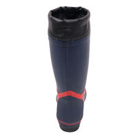 【作業用長靴】コーコス信岡「現場のチカラ」紳士カバー付きカラーブーツ 3L EHB-788  オリジナル