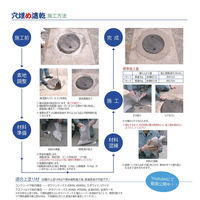 水谷ペイント 穴埋め速乾（樹脂液×2缶、骨材×2袋、ビニル手袋2双、コテ1個） 6360-0000-260 1箱（1セット）（直送品）