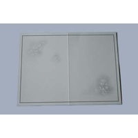 山櫻 会葬礼状 2号 二折 カード No.480 曼荼羅 CoC 322171 1セット(1箱100枚×3箱)（直送品）