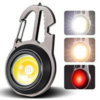 アイガーツール 多機能 カラビナライト丸型 ECLー1/1個 1セット(3個)