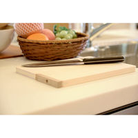 ウメザワ 東濃ひのきまな板 自立スタンド付 27x18x1.5cm 4905033444301 1セット:3個（直送品）