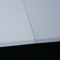 山櫻 二折 カード 2号 弔事用 鼠枠 ケント D(厚口) 白 無地 322011 1セット(1箱(100枚)×2)