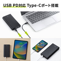 サンワサプライ USB PD対応モバイルバッテリー(20100mAh・PD45W) BTL-RDC26 1個（直送品）