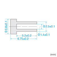 サンワサプライ LCコネクタキャップ(フェルール用) HKB-TLCVR1 1個