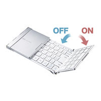 サンワサプライ Bluetooth折りたたみフルキーボード(ホワイト) SKB-BT35W 1個