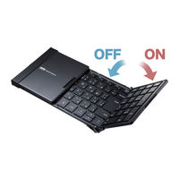 サンワサプライ Bluetooth折りたたみフルキーボード(ブラック) SKB-BT35BK 1個（直送品）