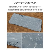 岩谷マテリアル 岩谷 菜園フリーマーク黒マルチ0.02mm×0.95m×50m 2100730 1巻（直送品）