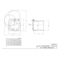 共福産業 共福 取付式分水栓 A-100 VU100mm用 2101082 1個（直送品）