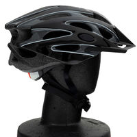 【ヘルメット】 サギサカ バイシクルヘルメット大人用 （スポーツヘルメット） ブラック　46275 1個