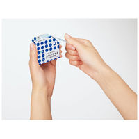 コクヨ カラーラベル(しっかり貼れる丸型) 直径8mm 青 1450片 タ-R70-41B 1個