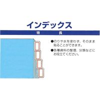 ニッケン文具 インデックス 23mm×29mm 赤(レッド) B2-LBRM 1個(240片)