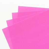 トーヨー 単色おりがみ 17.6cm もも 065125 1袋(100枚)