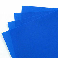 トーヨー 単色おりがみ 17.6cm あお 065138 1袋(100枚)