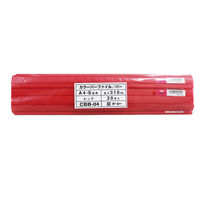テージー カラーバーファイルバー　レッド CBB-04 レッド 1本