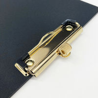 共栄プラスチック ライティングバインダー A4+ ペンホルダー付き ブラック WB-2500 1個