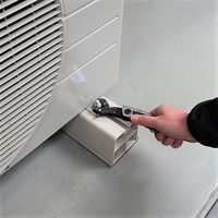 エスコ 12ー19mm ポケットレンチ(クイックアジャスト) EA531PK-2 1セット(5丁)（直送品）