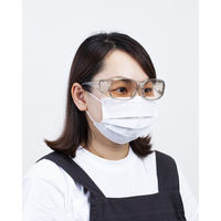 ヒューマンシップス 飛沫・紫外線対策防曇グラス ピンク a2308830 1個（直送品）