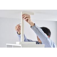 【転倒防止】アイリスオーヤマ 家具転倒防止耐震バーS 地震対策 防災 KTTB-S 1セット（2本入り）