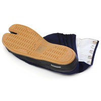 莊快堂 飛脚たび 小馳7枚 27.5cm M-33-7 紺 1足（直送品）