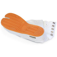 莊快堂 飛脚たび 小馳7枚 22.5cm M-33-7 白 1足（直送品）