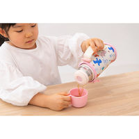 アイリスオーヤマ 水筒 600ml 直飲み スポーツジャグ ワンタッチボトル ステンレスケータイボトル 2WAY 2WB-600D ミニーマウス（直送品）