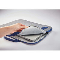 ライオン事務器 ノートパソコン用ケース レビモ NB-27 ブラウン 15186 1個