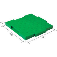 三甲 ロードマット 8Y301700GR 1セット（10個入）（直送品）