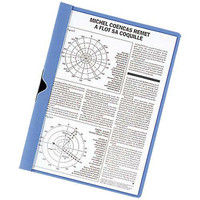 プラス スライドクリップファイル 青10冊 FS141PH BL（10）（直送品）