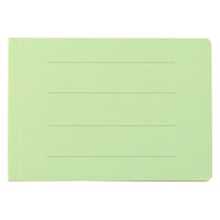プラス フラットファイル B6E 緑 10冊 NO.052N10GR（直送品）