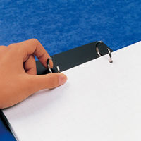 リヒトラブ リングファイル A4S 35mm 藍 10冊 F-803-5 1セット（直送品）