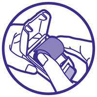 プラス ローラーケシポン ホワイト IS-500CM-B 1個（直送品）