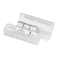 オープン工業 コインケース 1円用 収納50枚 M-1 10個（直送品）