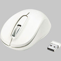 サンワサプライ ワイヤレスブルーLEDマウス MA-WBL50W 1個（直送品）