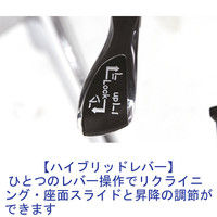 【軒先渡し】 エルゴヒューマン プロ ハイ 背メッシュ座モールドクッション 可動肘付 独立式ランバーサポート付 レッド×ブラック 1脚（直送品）