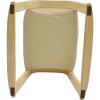 エイ・アイ・エス スタッキングスツール ナチュラル 2脚セット STU-200NA-2PCS（直送品）